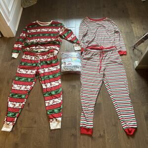 Women’s Christmas Pajama Sets Size Medium LOT OF 3